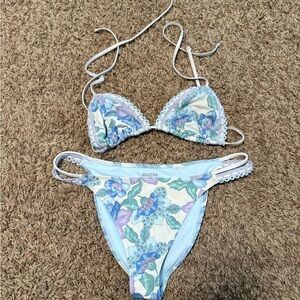 Hollister Floral Bikini Set